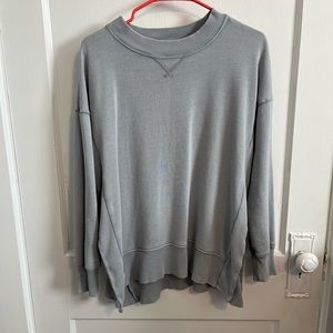 Aerie oversized split side sweatshirt